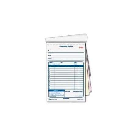 Tops® Purchase Order Book, 3-Part, Carbonless, 5-9/16 X 7-15/16, 50 Sets/Pack